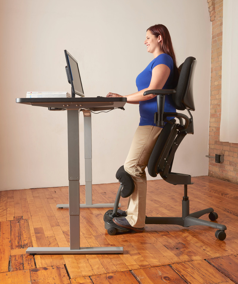 Stand Up Chair Ergonomic Sit Stand Chair HealthPostures