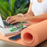 workplace yoga standing desk - Healthpostures