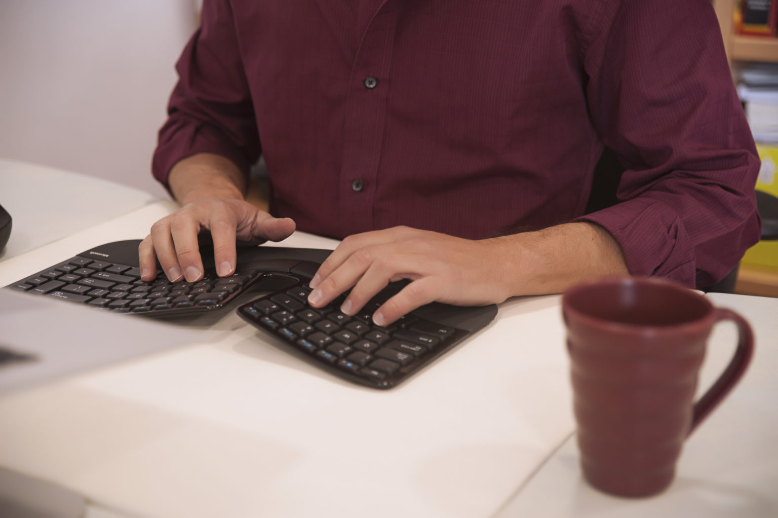 Choosing the Right Keyboard for Your Ergonomic Desk Setup - HealthPostures